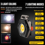 E-SMARTER W5131 Mini portachiavi torcia portatile a luce forte, specifica:, Black, Tarnish, Black+Tripod, Tarnish+Tripod