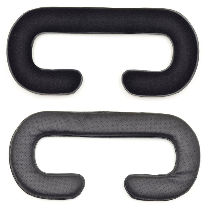 Copertura per maschera per gli occhi in schiuma per il viso in pelle PU da 2 pezzi per auricolare HTC VIVE VR, Thick 2cm, Thin 1.5cm
