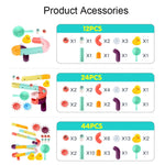 I mattoncini da bagno per bambini fanno scorrere i giochi d'acqua, specifiche:, 12-pieces, 24-pieces, 44-pieces
