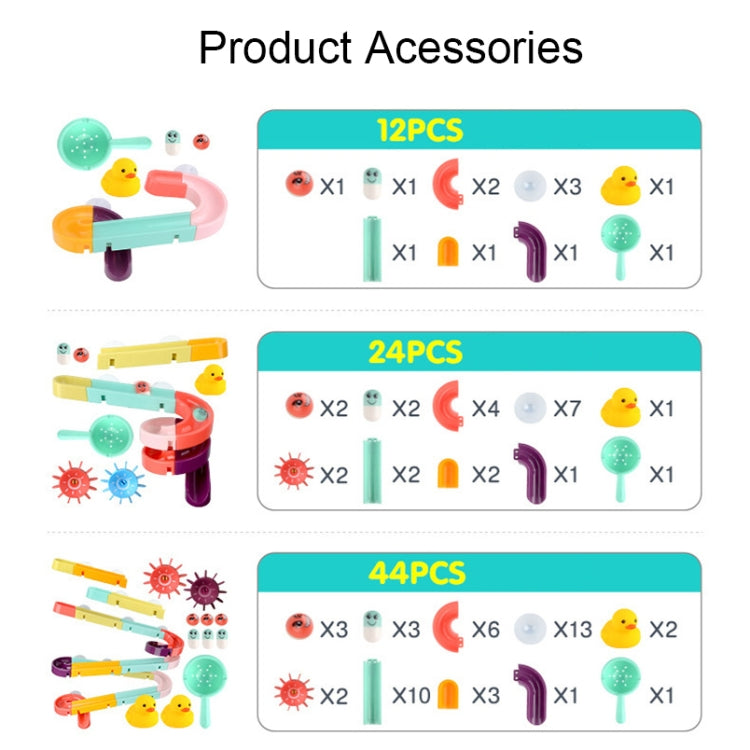 I mattoncini da bagno per bambini fanno scorrere i giochi d'acqua, specifiche:, 12-pieces, 24-pieces, 44-pieces
