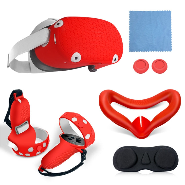 Set 6 cover in silicone per controller Oculus Quest 2