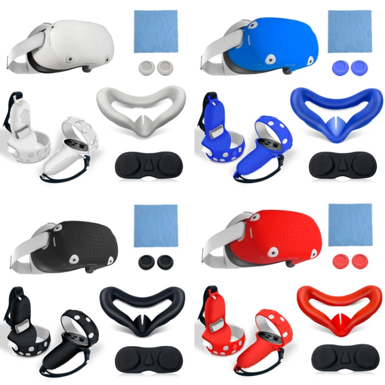 Set 6 cover in silicone per controller Oculus Quest 2