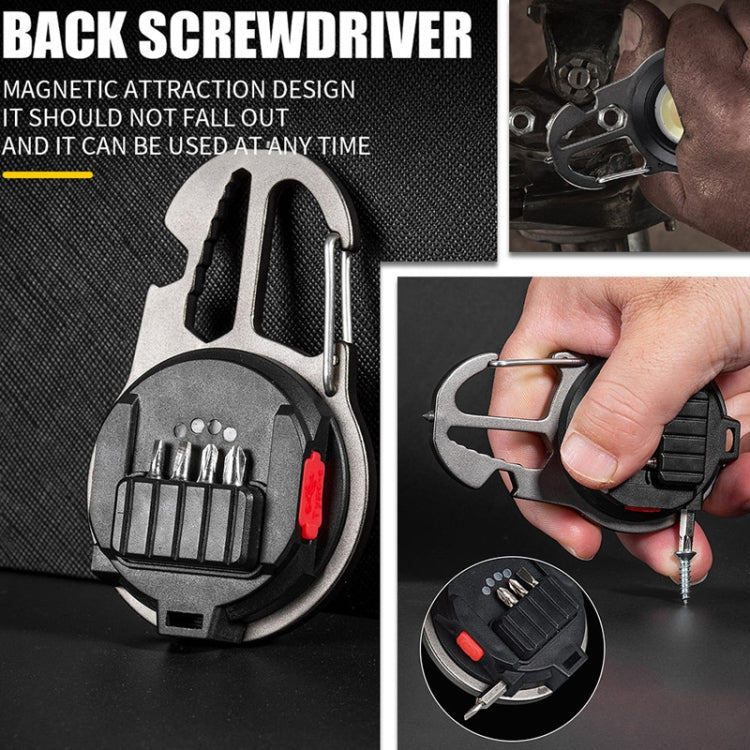 Torcia portatile E-SMARTER W5137 Mini Wrench Glare, specifica:, Black+Screws, Tarnish+Screws, Black+Screws+Tripod, Tarnish+Screws+Tripod