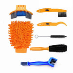Strumento di manutenzione del kit di pulizia della rondella della catena della bici, specifica:, 4 In 1 Brush, 4 In 1 Chain Washer, 6 In 1 Brush, 6 In 1  Chain Washer, 7 In 1, 8 In 1, 3 In 1, 9 In 1, 10 In 1