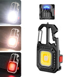E-SMARTER W5138 Mini torcia portatile a luce intensa, specifica:, Black, Tarnish, Black+Magnet, Tarnish+Magnet, Black+Bracket, Tarnish+Bracket, Black+Magnet+Bracket, Tarnish+Magnet+Bracket