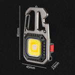 E-SMARTER W5138 Mini torcia portatile a luce intensa, specifica:, Black, Tarnish, Black+Magnet, Tarnish+Magnet, Black+Bracket, Tarnish+Bracket, Black+Magnet+Bracket, Tarnish+Magnet+Bracket