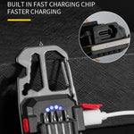 E-SMARTER W5138 Mini torcia portatile a luce intensa, specifica:, Black, Tarnish, Black+Magnet, Tarnish+Magnet, Black+Bracket, Tarnish+Bracket, Black+Magnet+Bracket, Tarnish+Magnet+Bracket