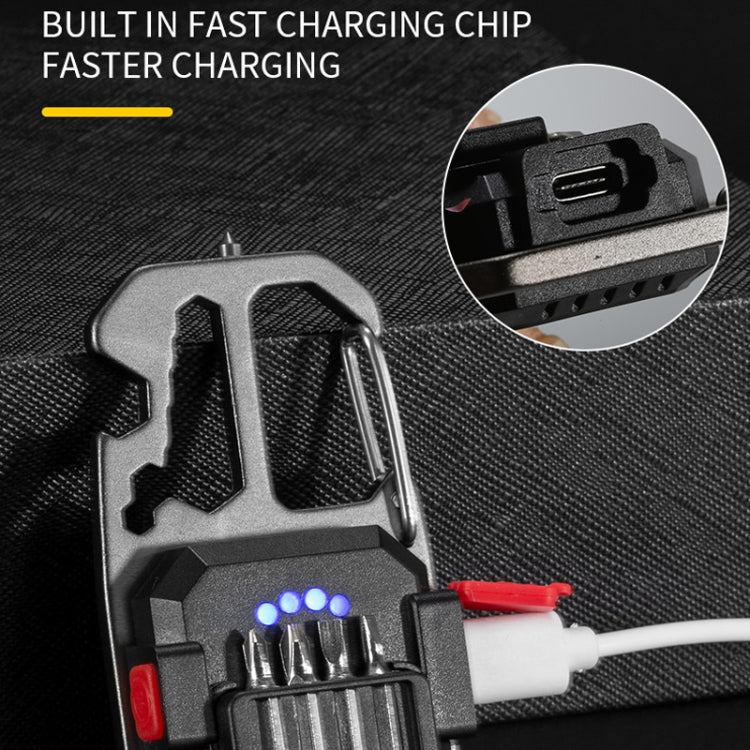 E-SMARTER W5138 Mini torcia portatile a luce intensa, specifica:, Black, Tarnish, Black+Magnet, Tarnish+Magnet, Black+Bracket, Tarnish+Bracket, Black+Magnet+Bracket, Tarnish+Magnet+Bracket