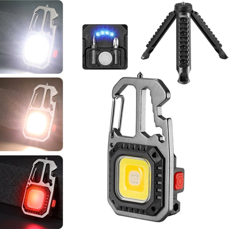 E-SMARTER W5138 Mini torcia portatile a luce intensa, specifica:, Black, Tarnish, Black+Magnet, Tarnish+Magnet, Black+Bracket, Tarnish+Bracket, Black+Magnet+Bracket, Tarnish+Magnet+Bracket
