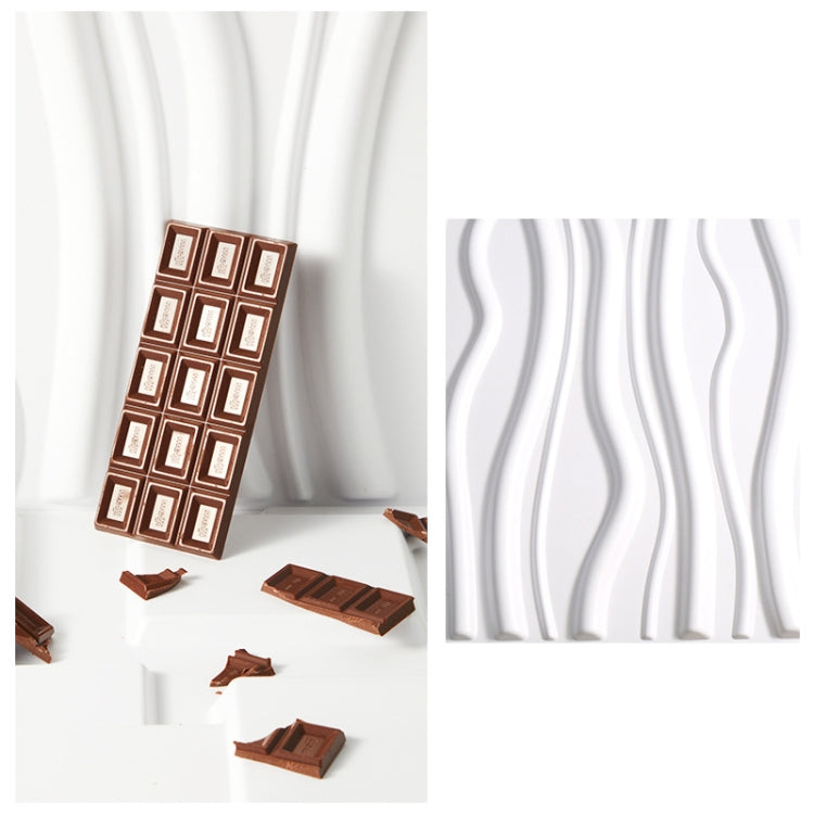 Puntelli per foto di sfondo per riprese 3D stereo in materiale PVC, 50 x 50 cm, D081 Waves White, D094 European -style White, D095 Square Brick White, D105 Ripple White, D133 Cook White, D137 Simple White
