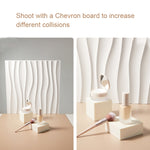 Puntelli per foto di sfondo per riprese 3D stereo in materiale PVC, 50 x 50 cm, D081 Waves White, D094 European -style White, D095 Square Brick White, D105 Ripple White, D133 Cook White, D137 Simple White