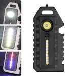 E-SMARTER W5136 Mini Portachiavi Luce Forte Torcia Portatile, W5136 Black, W5136 Tarnish