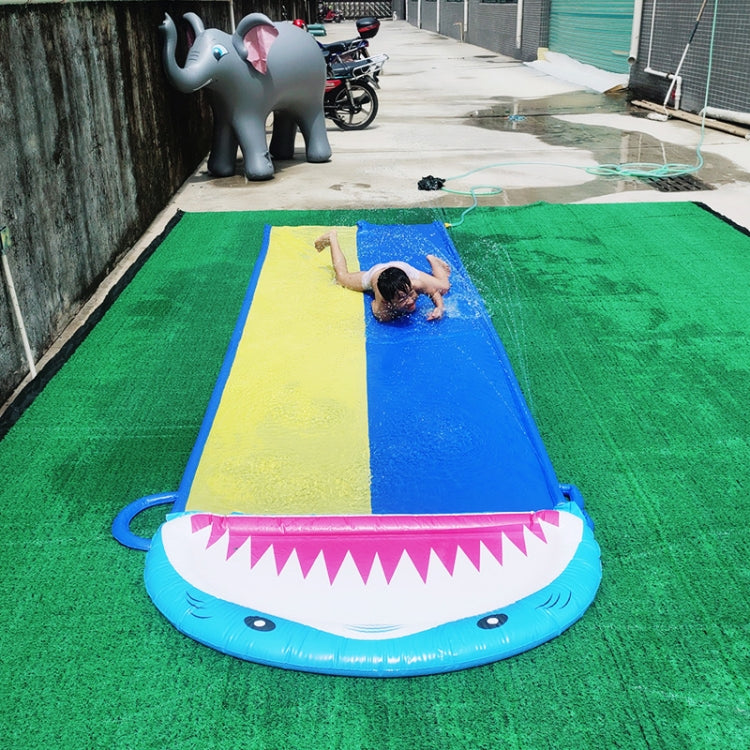 Giochi d'acqua all'aperto del parco del prato inglese dello scivolo dello squalo dello spruzzo d'acqua del PVC, With Surfboard, Without Surfboard