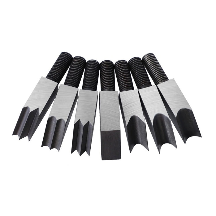 Pialla per smussatura per la lavorazione del legno a profondità regolabile, 1/4 Round Cutter Head, 1/8 Round Cutter Head, 3/16 Round Knife Head, Sharp Knife+Fillet Knife, 45 Degree Flat Cutter Head, Double Sharp Head, Dual Round Head                   ...
