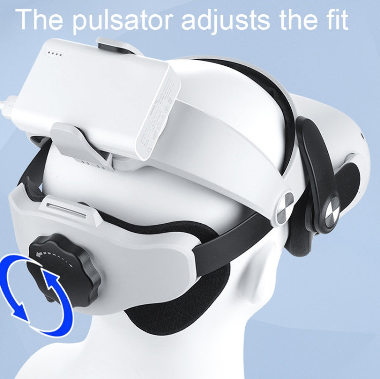 Fascia per la testa VQ2 Elite con supporto per batteria per Oculus Quest 2, VQ2 Head Strap