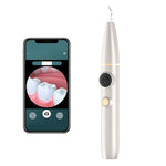 Rimozione del tartaro e del calcolo Pulizia orale Scaler ultrasonico Electric Visual Scaler, White, Green, Champagne