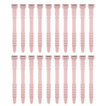 Set 20 avvolgitori cavi in silicone colorati