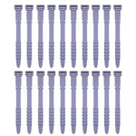 Set 20 avvolgitori cavi in silicone colorati