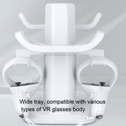 VR Stand Display per cuffie e supporto per controller per Oculus Quest 2, For Oculus Quest 2 White, For Oculus Quest 2 Black