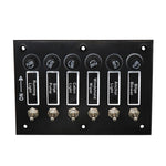 AOS3045 Pannello interruttori Retrofit marino Ciascuno con protezione fusibile indipendente, 3 Groups Shake Switch, 6 Groups Shake Switch