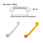 Kuaierte bagno in acciaio inox di sicurezza antiscivolo per disabili/anziani corrimano, 38cm (White), 48cm (White), 58cm (White), 68cm (White), 38cm (Yellow), 48cm (Yellow), 58cm (Yellow), 68cm (Yellow)