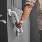 Kuaierte bagno in acciaio inox di sicurezza antiscivolo per disabili/anziani corrimano, 38cm (White), 48cm (White), 58cm (White), 68cm (White), 38cm (Yellow), 48cm (Yellow), 58cm (Yellow), 68cm (Yellow)