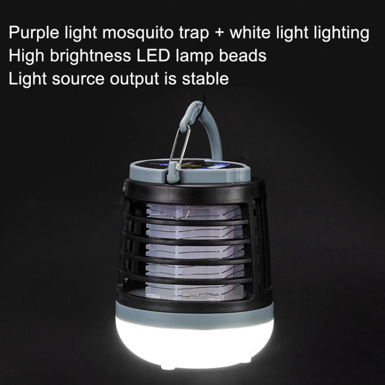 E-SMARTER Outdoor USB Ricarica Illuminazione Cattura zanzara, W882 Green, W882 Black, W882 Brown