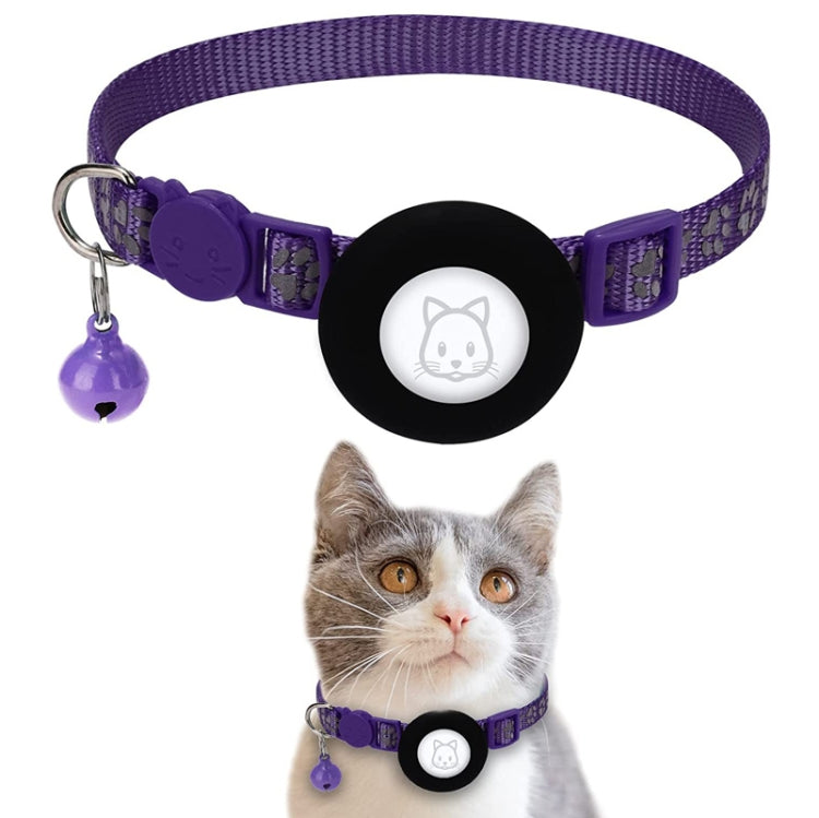 Collare riflettente per gatti compatibile con Airtag