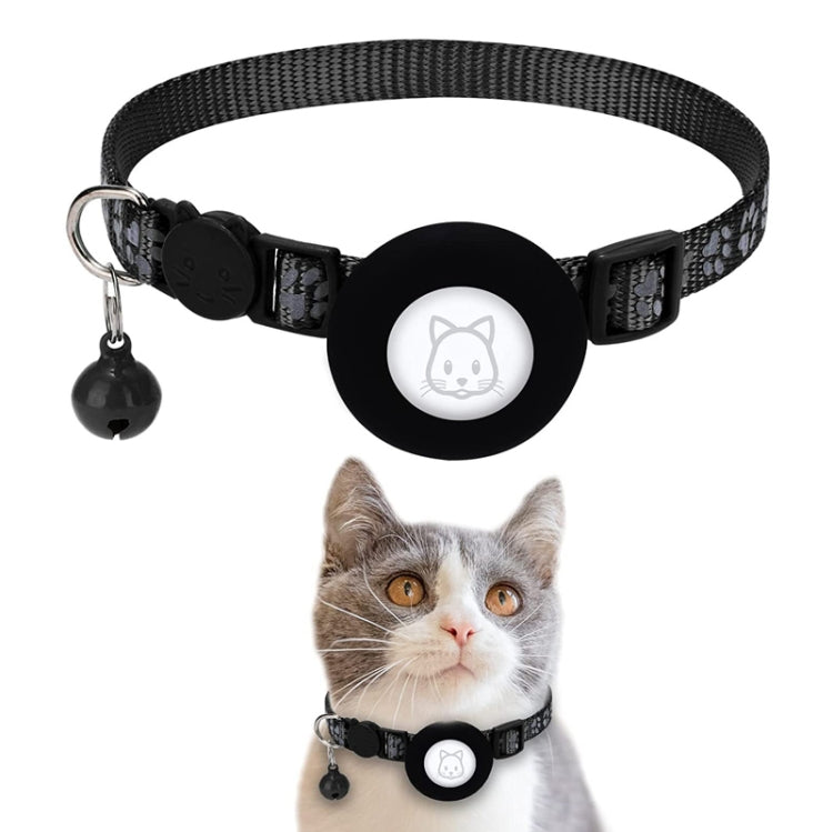 Collare riflettente per gatti compatibile con Airtag