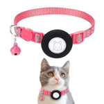 Collare riflettente per gatti compatibile con Airtag