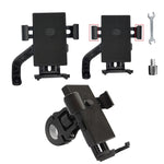 YY02 Supporto per telefono cellulare universale per veicoli elettrici per moto da bicicletta, stile:, Car Handle Model, Rearview Mirror Model, Rearview Mirror + Wrench + Screw