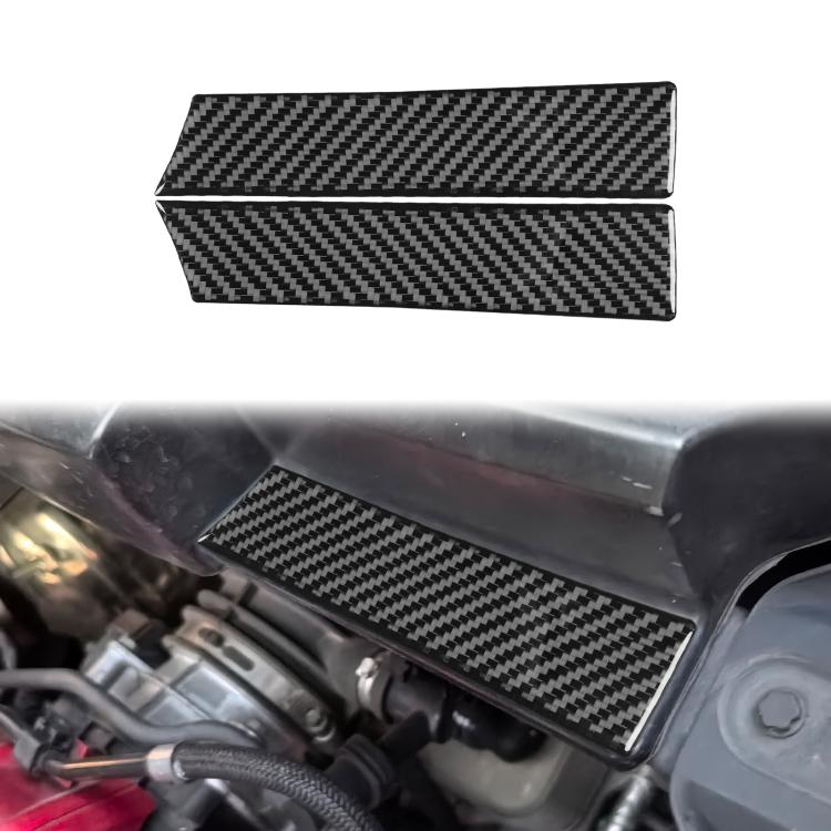 Striscia decorativa posteriore per motore, 2 pezzi/set, per Chevrolet Corvette C8