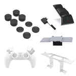 Set accessori 12 in 1 per PS5 in silicone e ABS