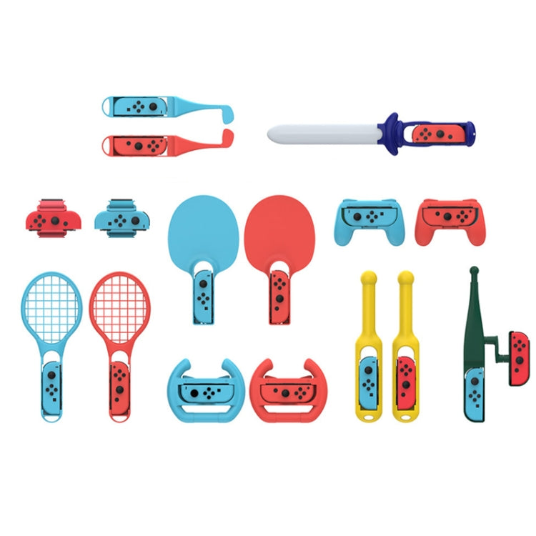 DOBE TNS-2125 Set sportivo somatosensoriale 18 in 1 per Nintendo Switch, DOBE 18 In 1