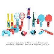 DOBE TNS-2125 Set sportivo somatosensoriale 18 in 1 per Nintendo Switch, DOBE 18 In 1