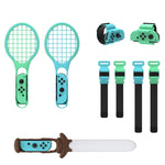 Set sportivo 7 in 1 per Nintendo Switch con spada laser e racchet