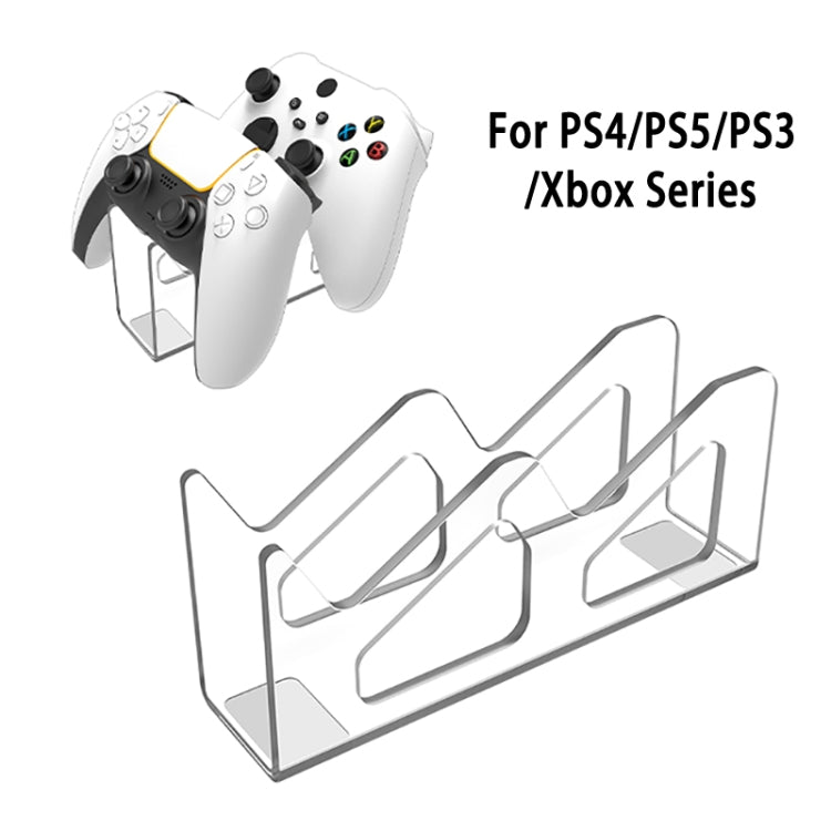 IPLAY HBX-433 Gamepad Espositore da tavolo trasparente per PS4 / PS5 / PS3 / Xbox / Switch, HBX-433