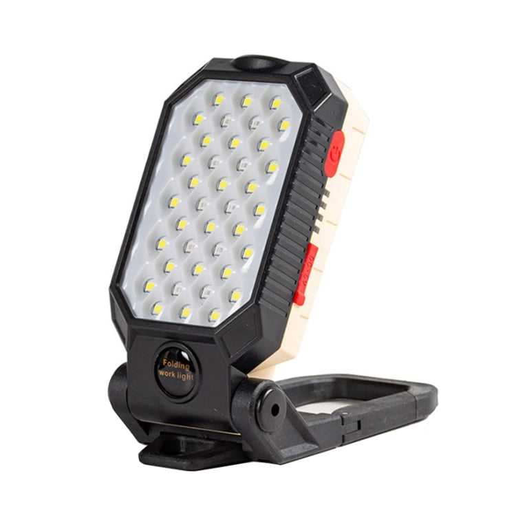 Luce da lavoro COB ricaricabile USB con gancio e magnete