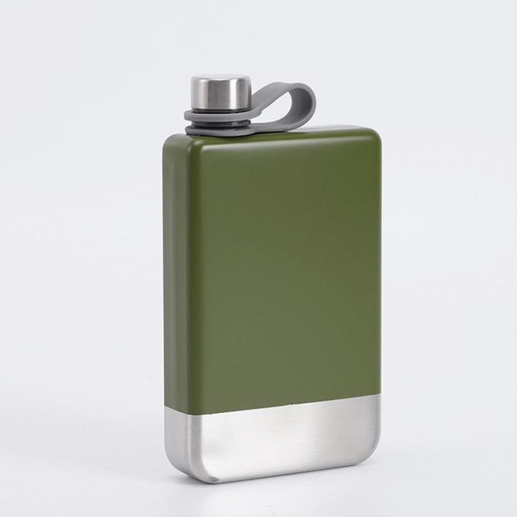 Flacone portatile in acciaio inossidabile 304 da 9 once, Matte Black, Military Green, Blue, Red