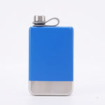 Flacone portatile in acciaio inossidabile 304 da 9 once, Matte Black, Military Green, Blue, Red