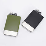 Flacone portatile in acciaio inossidabile 304 da 9 once, Matte Black, Military Green, Blue, Red