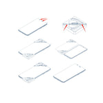 Pellicola protezione completa per iPhone 12 mini, 12, 12 Pro