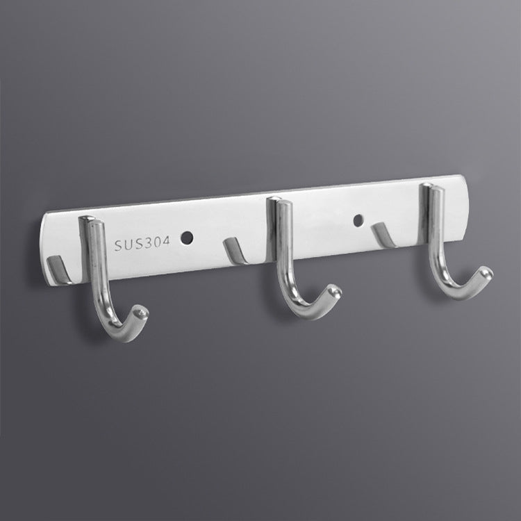 Gancio appendiabiti posteriore in acciaio inossidabile 304 senza punzonatura, 3 Hooks, 4 Hooks, 5 Hooks, 6 Hooks, 7 Hooks, 8 Hooks, 201 Butterfly Hook