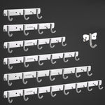 Gancio appendiabiti posteriore in acciaio inossidabile 304 senza punzonatura, 3 Hooks, 4 Hooks, 5 Hooks, 6 Hooks, 7 Hooks, 8 Hooks, 201 Butterfly Hook