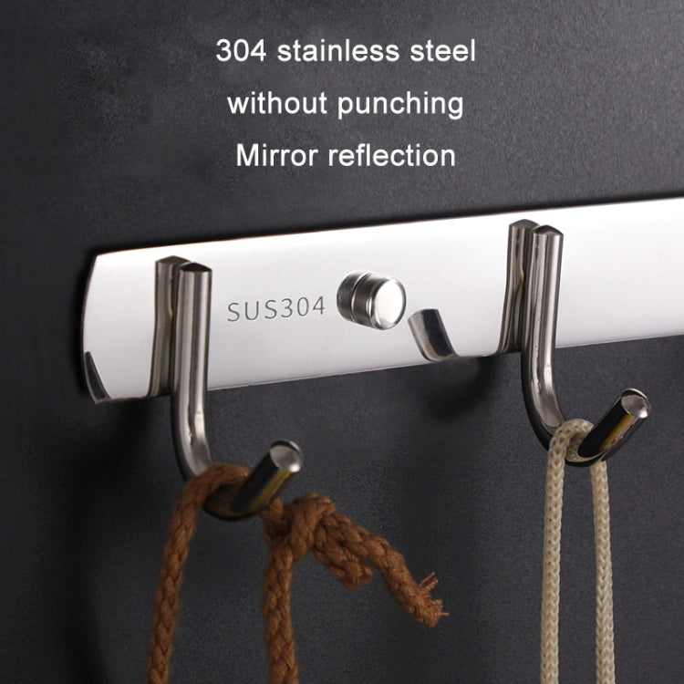 Gancio appendiabiti posteriore in acciaio inossidabile 304 senza punzonatura, 3 Hooks, 4 Hooks, 5 Hooks, 6 Hooks, 7 Hooks, 8 Hooks, 201 Butterfly Hook
