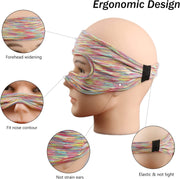 Occhiali VR Maschera per gli occhi traspirante a prova di sudore montata sulla testa, Black Gray, Purple, Orange Gray, Blue White, Navy, Colorful