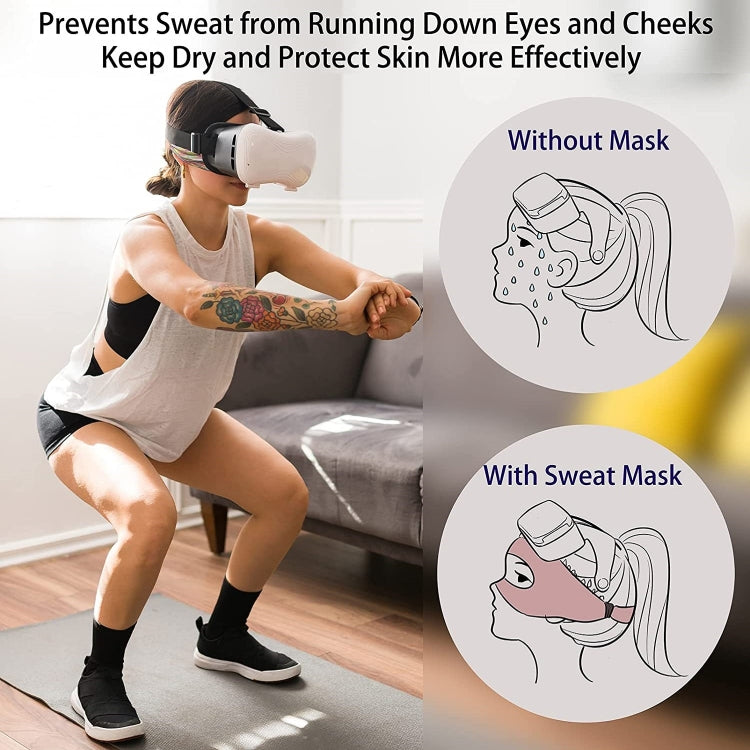 Occhiali VR maschera occhi traspirante a prova di sudore