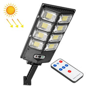 Luce LED solare a doppia fila con sensore e telecomando