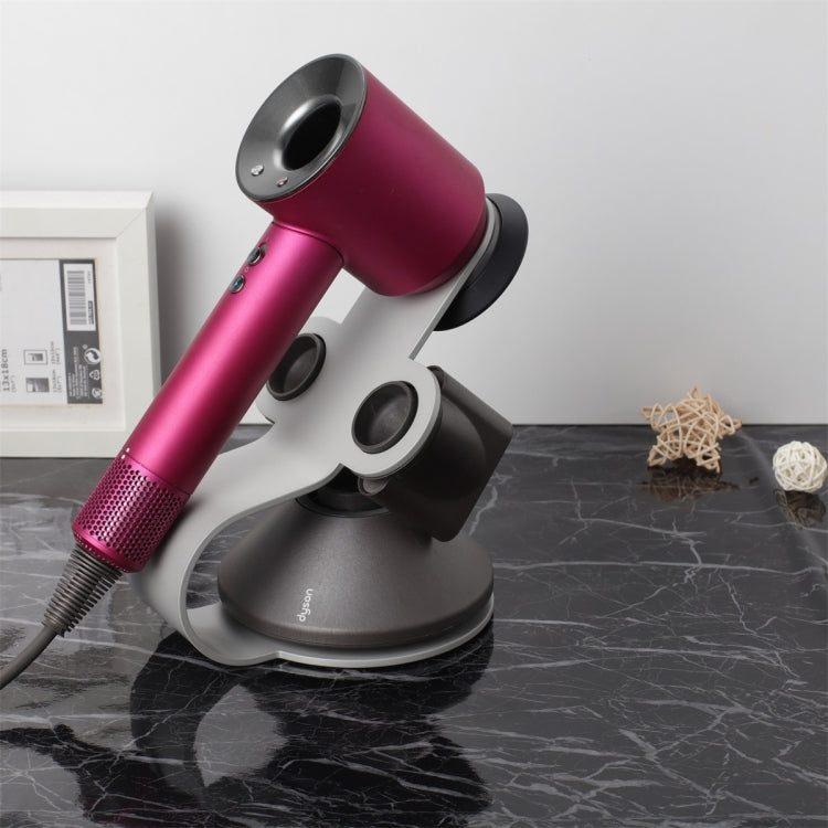 Supporto per asciugacapelli da terra Punch per Dyson, 002 Silver, 002 Black, 003 Black, 003 Silver, 004 Black
