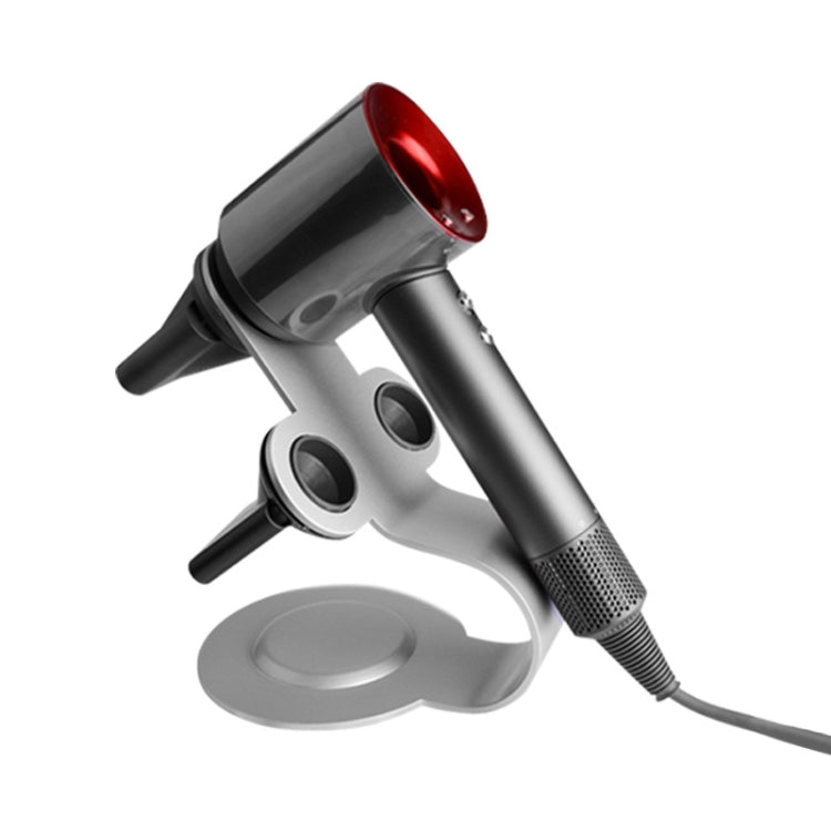 Supporto per asciugacapelli da terra Punch per Dyson, 002 Silver, 002 Black, 003 Black, 003 Silver, 004 Black